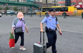 外出迷路、走路摔伤  道外公安暖心救助显真情