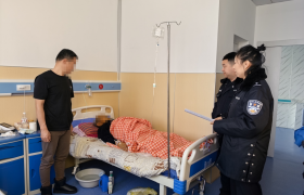 冰天里的“上门服务”病床前的“加急办理证件”