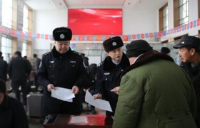 公安普法明底线 依规燃放守平安