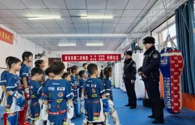 安全宣传进兴趣班 平安守护伴童心