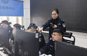 冰城女警：柔肩扛重任 藏蓝守初心