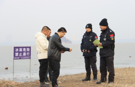 冰城公安：三维发力护安澜 守护春融平安