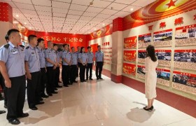 重温誓词淬初心 研学党史担使命