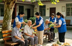 端午送安康 铭世达团队爱心暖夕阳