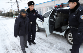风雪里，民警当起老人的“暖心向导”