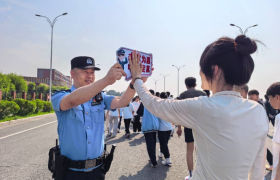 “警”随中考，通河公安为梦想护航！