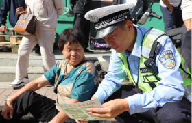 全警上路严查违法 通河公安交通大整治守护平安出行