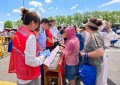 通河县公安局联合多部门开展“6·26”国际禁毒日主题宣传活动