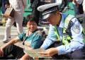 全警上路严查违法 通河公安交通大整治守护平安出行