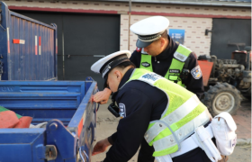 护航秋收平安路 筑牢农村交通安全防线