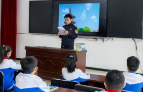 法治课堂开讲啦！ 冰城公安送上学生安全“成长锦囊”